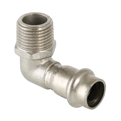 Угольник VALTEC из нержавеющей стали, 90 град. наружная резьба 22 x 3/4 Угольник VALTEC из нержавеющей стали, 90 град. наружная резьба 22 x 3/4