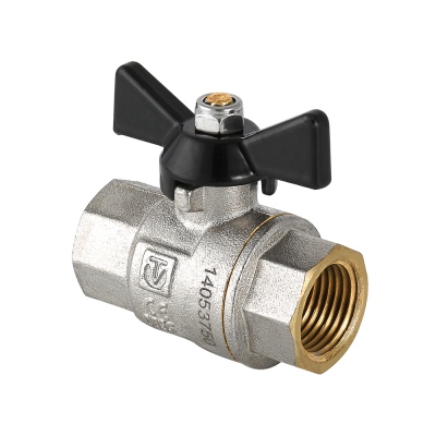 Кран шаровой VALTEC Perfect усиленный 3/4 ВВ, бабочка Кран шаровой VALTEC Perfect усиленный 3/4 ВВ, бабочка