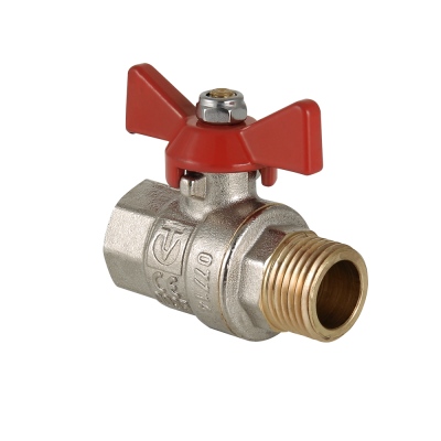 Кран шаровой VALTEC Base 1/2 ВН, бабочка Кран шаровой VALTEC Base 1/2 ВН, бабочка