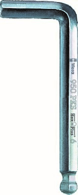 Г-образный ключ WERA 950 PKS 1.5 x 50 мм Г-образный ключ WERA 950 PKS 1.5 x 50 мм