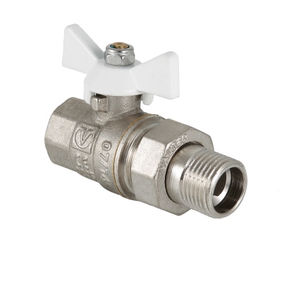 Кран шаровой VALTEC Base с полусгоном 3/4 ВН, белый Кран шаровой VALTEC Base с полусгоном 3/4 ВН, белый