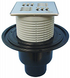 Трап HL 310NPr-3000 с Сухим сифоном, с решеткой 3125