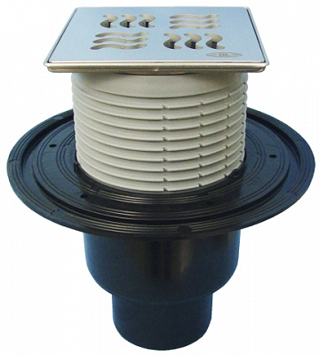 Трап HL 310NPr-3000 с Сухим сифоном, с решеткой 3125