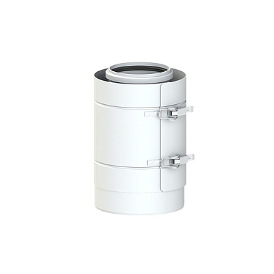 Труба коаксиальная Cox Geelen надвижная D=100/150 мм, L=255 мм, CoxDENS PP/Alu + CONNEXT X7