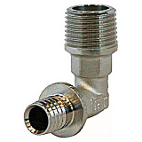 Уголок Royal Thermo cоединительный с наружной резьбой 20x3/4