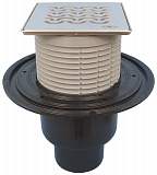 Трап HL 310NPr-3000 с Сухим сифоном, с решеткой 3121