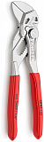 Переставные клещи KNIPEX - гаечный ключ, 40 мм (1 1/2 ), 180 мм, хром, 1К ручки