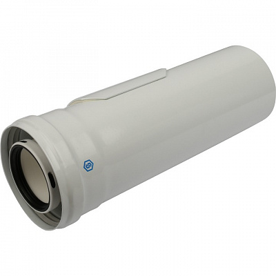 Конденсационная труба Stout DN60/100 м/п PP-AL 310 мм с инспекционным окном