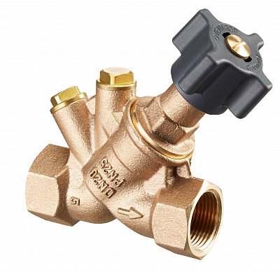 Вентиль запорный Oventrop Hydrocontrol ATR DN 25, бронзовый, kvs 8.89 Вентиль запорный Oventrop Hydrocontrol ATR DN 25, бронзовый, kvs 8.89