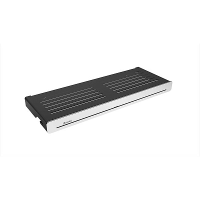Полка Ravak Slim S хром черный 28 см X07P575