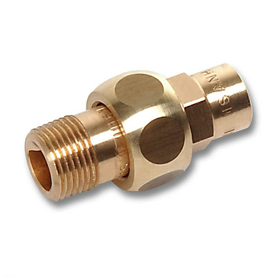 Сгон Sanha 4341g, ВП-НР, самоуплотняющийся, бронза, 22x1