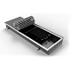 Внутрипольный конвектор с естественной конвекцией Vitron ВК.МАХ.110.360.2100.4ТГ