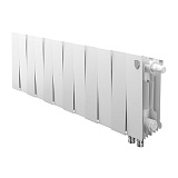 Биметаллический секционный радиатор отопления Royal Thermo PianoForte Bianco Traffico 200 / 12 секций нижнее правое подключение