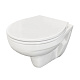 Унитаз подвесной TECE TECE Basic в комплекте с сиденьем soft-close и крышкой(9700018)