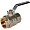 Кран шаровой Stout полнопроходной, ВР/ВР, ручка рычаг 1 1/2 (по ГОСТ Р 59553-2021)