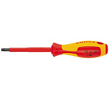 Отвертка KNIPEX Torx TX20 VDE, 185 мм, диэлектрическая