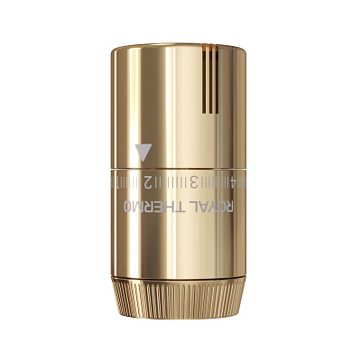 Термостатическая головка Royal Thermo Design жидкостная, М30х1,5, пластик, 7-28, золото