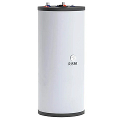 Бойлер косвенного нагрева RISPA RBP-100 INOX напольный послойного нагрева (под настенный котел) (нержавеющая сталь 304)