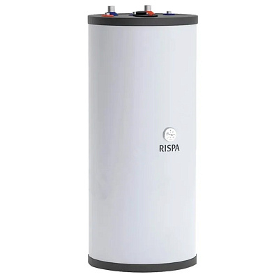 Бойлер косвенного нагрева RISPA RBP-100 INOX напольный послойного нагрева (под настенный котел) (нержавеющая сталь 304)