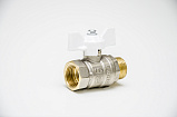 Кран шаровой LD 47.15.В-Н.Б (white)