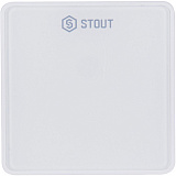Датчик комнатной температуры Stout C-8r беспроводной, белый (STE-0101-008010)