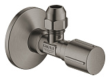 Вентиль Grohe угловой для подключения смесителей 22039AL0, темный графит, матовый