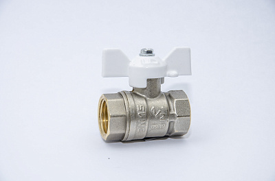 Кран шаровой LD 47.25.В-В.Б (white) Кран шаровой LD 47.25.В-В.Б (white)