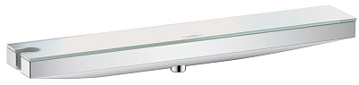 Держатель ручного душа Hansgrohe Настенный Rainfinity Porter 500 с полкой левый 26843000, хром