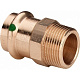 Соединительный элемент медный Viega Sanpress с SC-Contur d=35 (арт. 314 651)