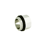 Переходник UNI-FITT НВ 3/4 х 1/2 с прокладкой O-RING, никелированный