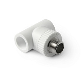 Тройник полипропиленовый комбинированный PRO AQUA PP-R НР белый (32-1), арт.PA25018P