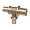 Тройник прямой переходной HOOBS , 25 х 3,5-16x2,2-20 х 2,8