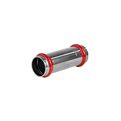Соединитель Valfex надвижной из нержавеющей стали 35 х 35 (VF.504.NS.035035)