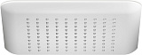 Верхний душ Nobili AD139/122WM Polar white 24 см, матовый белый
