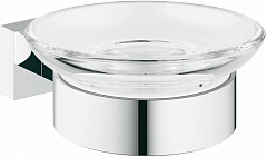 Мыльница Grohe Essentials Cube с держателем хром 40754001