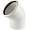 Отвод Sinikon D40x45 град., вн.канализация, 504017.K