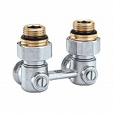 Узел запорно-присоединительный Oventrop Multiflex (ZB) угловой 1015884