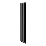 Стальной трубчатый радиатор отопления Royal Thermo Insignia C2180 - 08 секции (черный)