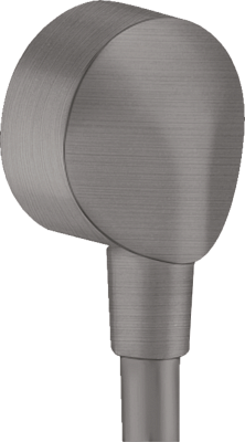 Шланговое подсоединение Hansgrohe без клапана обратного тока E FixFit 27454340, черный хром