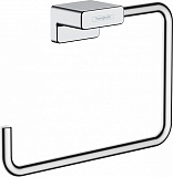 Кольцевой держатель полотенец Hansgrohe AddStoris хром 41754000