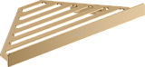 Корзинка Hansgrohe AddStoris угловая шлифованная бронза 41741140