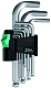 Набор Г-образных ключей WERA 950/9 SM N хром, 9 пр., 1.5/2/2.5/3/4/5/6/8/10 мм
