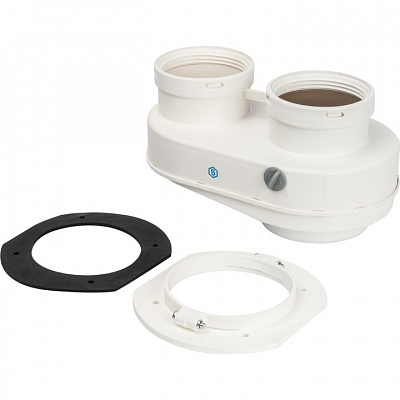 Адаптер Stout DN80/80 для подкл. разд. труб (совместимый Bosch (фланец ) PP-Ryton