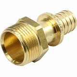 Соединитель KAN-therm Push латунный с наружной резьбой, 25x3,5 G1/2