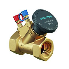 Вентиль регулирующий Oventrop Hydrocom V Ду 15, G 1 1/4 ВР, латунь