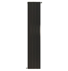 Алюминиевый секционный радиатор отопления Stout Sebino 2000 / 4 секции (черный)