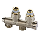 Узел нижнего подключения Flamco U1 c функцией отсечки, слива и заполнения