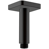 Кронштейн для верхнего душа Hansgrohe 100 мм Vernis Shape 26406670, черный