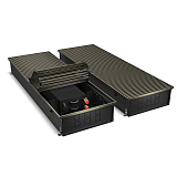 Внутрипольный конвектор с естественной конвекцией Royal Thermo 150/400/1800-RG-U-DB