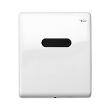 Панель смыва писсуара TECE TECEplanus электронная, 230/12 V, белая глянцевая.
